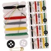 REFRESHKO BULK Travel Sewing Kits Thread and Needle Repair Kit