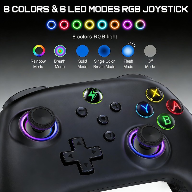 HEYLACOOLX Switch 2 Pro Controller with Stand, Wireless Switch Pro