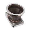 3in V Band Flange Adapter Stainless Steel Rust Proof Smooth