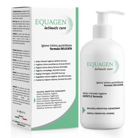 Equagen Intimate Gentle Care Cleanser Ideal for Sensitive Skin and in case of Irritation or Infection - 250 ml bottle