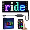 GOTUS LED Light Signs for Car,Programmable Flexible LED Sign,Bluetooth APP