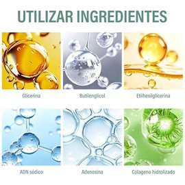 Hidratante Facial, Crema Hidratante Facial, Crema Para La Piel, con PDRN y cido hialurnico, Hidratacin facial y ocular, suaviza la apariencia de...   