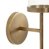 Kate and Laurel Blaise Transitional Metal Wall Sconce; 5 x