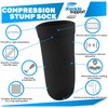ABSOLUTE SUPPORT Above Knee Stump Shrinker, Amputee Compression Socks, 20-30