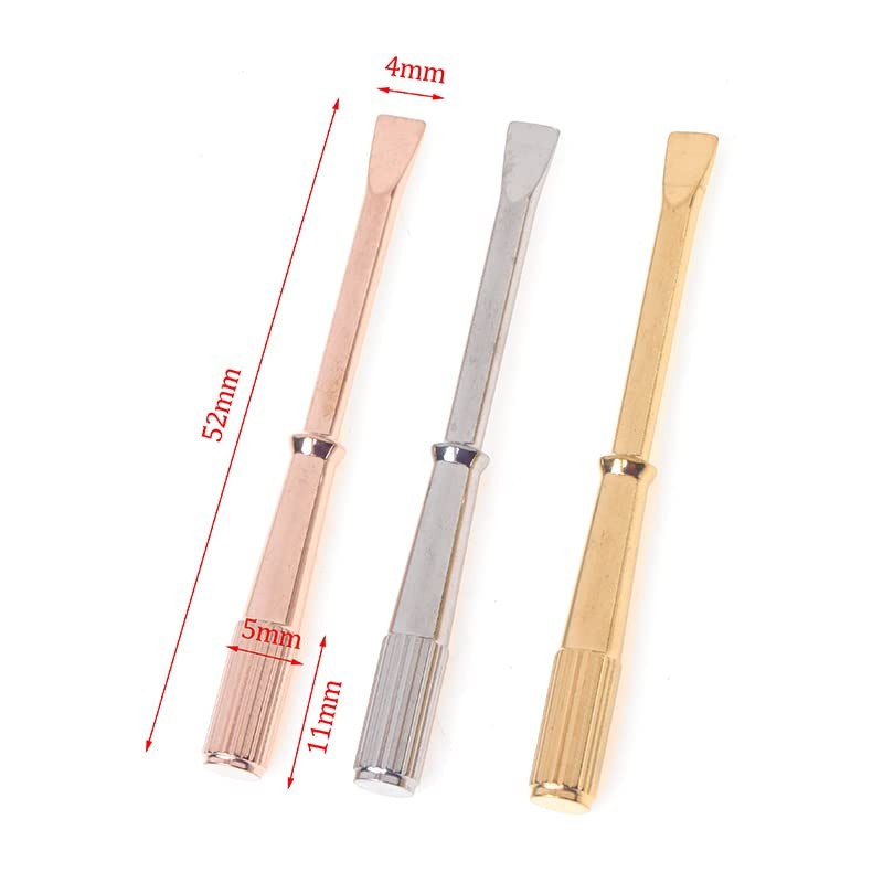 Screwdriver Titanium Steel Mini Slotted Screw Driver For Love Bracelet