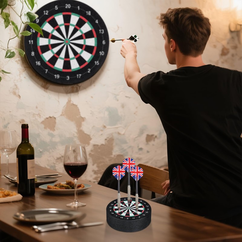 Zocipro 2Pcs Dart Holder, Mini Dart Station for Soft &