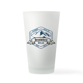 CafePress Snowbird Ski Resort Utah Pint Glass, 16 oz. Drinking Glass