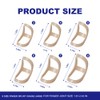 SOFT HOME 6 Pack Oval Finger Splints Waterproof Finger Splint