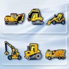Excavators Shoe Charms, Construction Croc Charms Pack for Shoe Decoration
