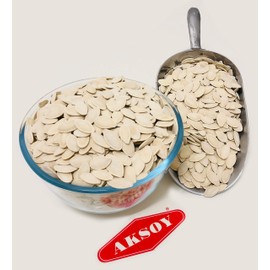 Aksoy Premium Roasted Lightly Sea Salted Whole Pumpkin Seeds 750gr