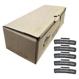 Generic Uncoated MC Wheel Weights Lead Clip on Wheel Weights (1.75 oz - 25 Pack), Gray