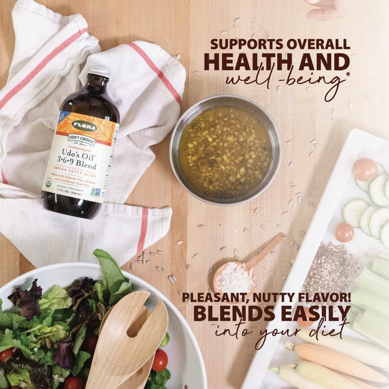 オーガニック ウドズオイル オメガ3 6 9ブレンド 500ml / [ 有機JAS認証取得 ]