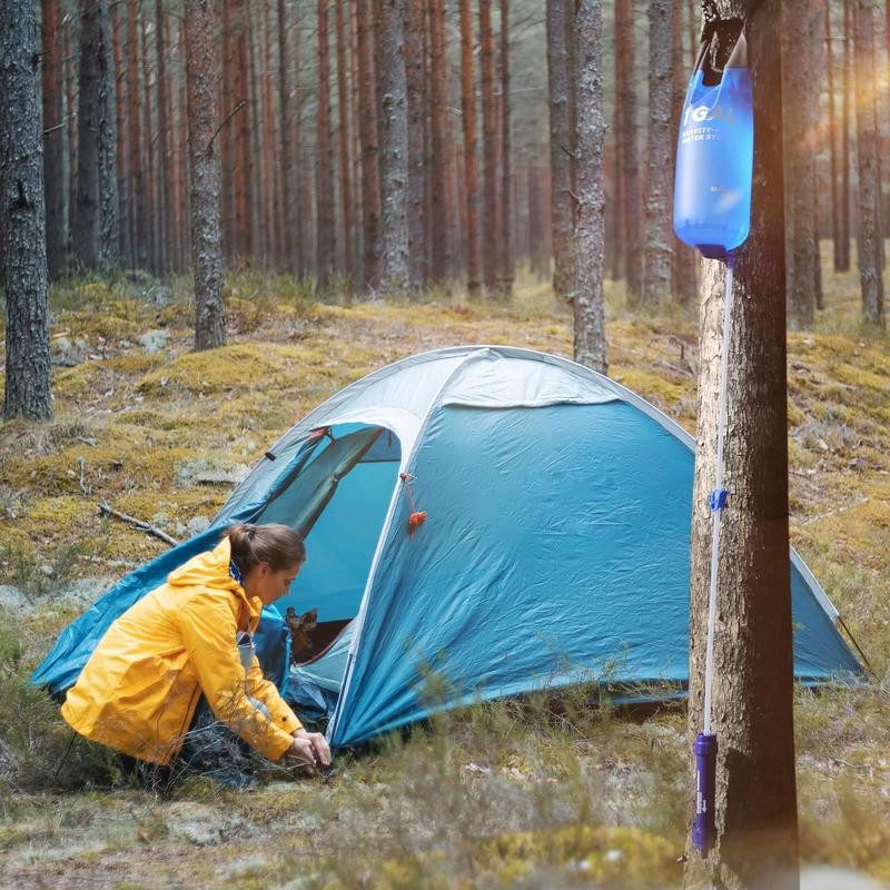 Membrane Solutions 1 Gallon Gravity Water Filter 0.1-Micron with Adjustable