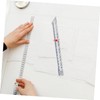 TEHAUX DIY Sewing Gauge Ruler for Measurement Markings Button Sliding