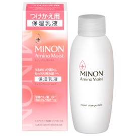 Minon Amino Moist Moist Charge Milk Refill 100 g 【For Sensitive Skin】【Hypoallergenic Formula】Moisturizing Milk Lotion Penetrates and Locks in Moisture【Amazon.co.jp Exclusive】
