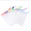 10 PCS Foaming Mesh Bags, Portable Soap Saver Hangable Net Soap Pouches, Nylon Drawstring Bags Shower Foaming Mesh Face Cleansing Tool Bath Soaps