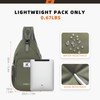 SKYSPER Sling Bag RFID Crossbody Sling Backpack Cross Body Shoulder