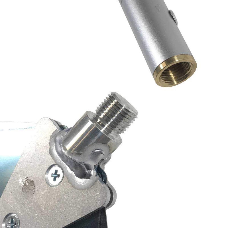 All-Wall X10 Drywall Wipedown Knife with Extendable Handle and 9"