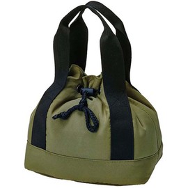 Torne P-3532 Insulated Lunch Bag, Can Also Be Used as a Drawstring Bag, 1.2 gal (6.5 L), Moss Green