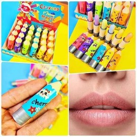 Bálsamo Labial Crayons Magic Caja De 24 Piezas