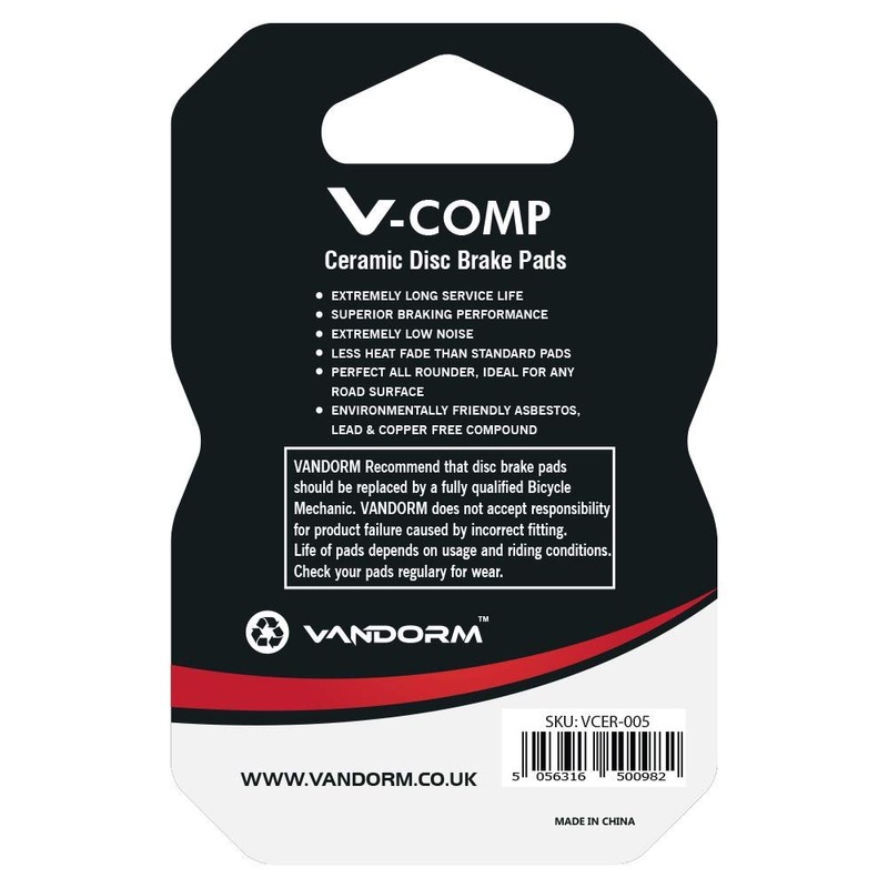 VandormCOMP - Shimano XTR M965 Pad Variant - CERAMIC COMPOUND