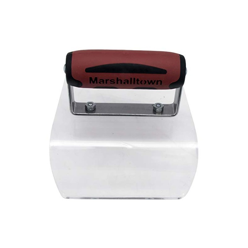 Marshalltown Outside Corner Step Trowel Tool with Durasoft Handle, Acrylic,
