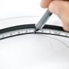 KEARING Flexible Curve Ruler, 12 Inch Ruler, Bendable Rulers for