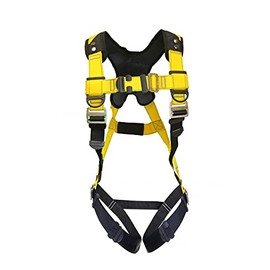 Guardian Fall Protection 37101 Series 3 Harness, Fall Protection Harness, Medium/Large, Yellow/Black