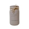 Painted Mason Jar Utensil Holder for Kitchen Counter, 32 oz.
