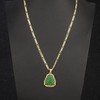 kelistom 18K Gold Plated Buddha Pendant Necklace for Women Men