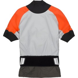 NRS Men's Stratos Shorty Semi-Dry Paddling Jacket (US, Alpha, X-Large, Regular, Regular, Quarry)