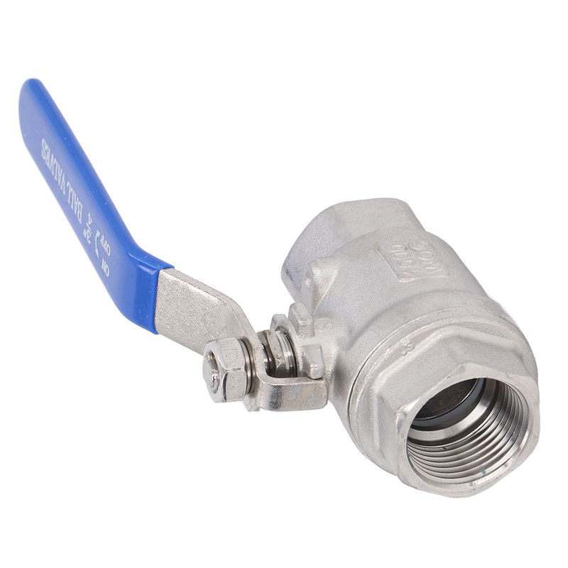 Full Port Ball Valve Stainless Steel Female Thread 3/4in 1000