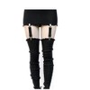 4PCS/ 2Pairs Adjustable Elastic Garter Belts Multifuction Non-Slip Stocking Clip