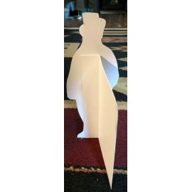 Billy the Kid Western Figure Tabletop Display Standee Colorized Photo 10" Tall