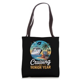 Cruising Into Senior Year Tropical School Cruise Design Tote Bag