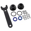 Dokili HS5157 HC5345 Front Mount Hydraulic Steering Cylinder Seal Set