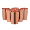 AncientImpex Set of 6 Pure Copper Mugs - 350ml Capacity