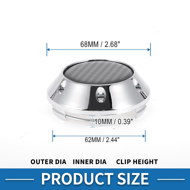 A ABSOPRO Wheel Center Caps Hub Caps Rim Center Caps