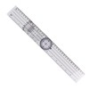 Plastic Goniometer Plastic Ruler, Clear Quick Angle Protractor Finder Body