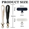 2 Pcs Boho Macrame Phone Wrist Strap, Cell Phone Lanyard