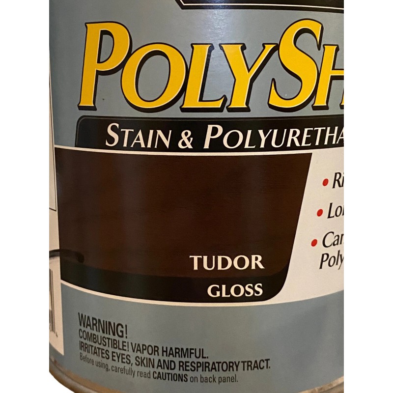 Minwax PolyShades Wood Stain + Polyurethane Finish 1 Quart Tudor
