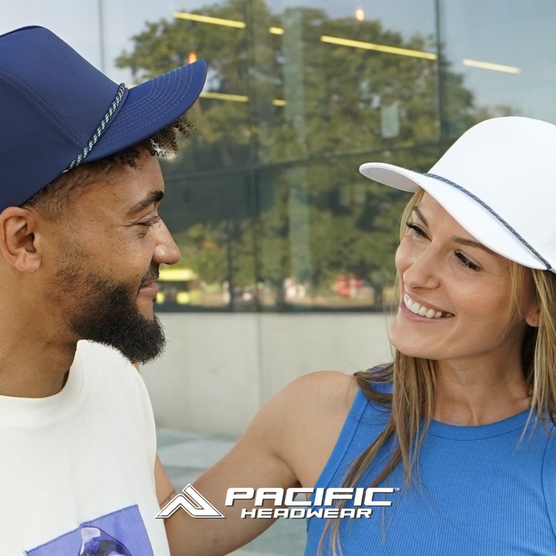 Pacific Headwear Weekender Cap, Royal/White