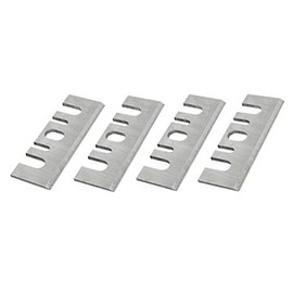 LDEXIN 4pcs High Speed Steel Resharpenable Wood Planer Blade Electric Planer Machine Knives Spare Part for Hitachi F-20A