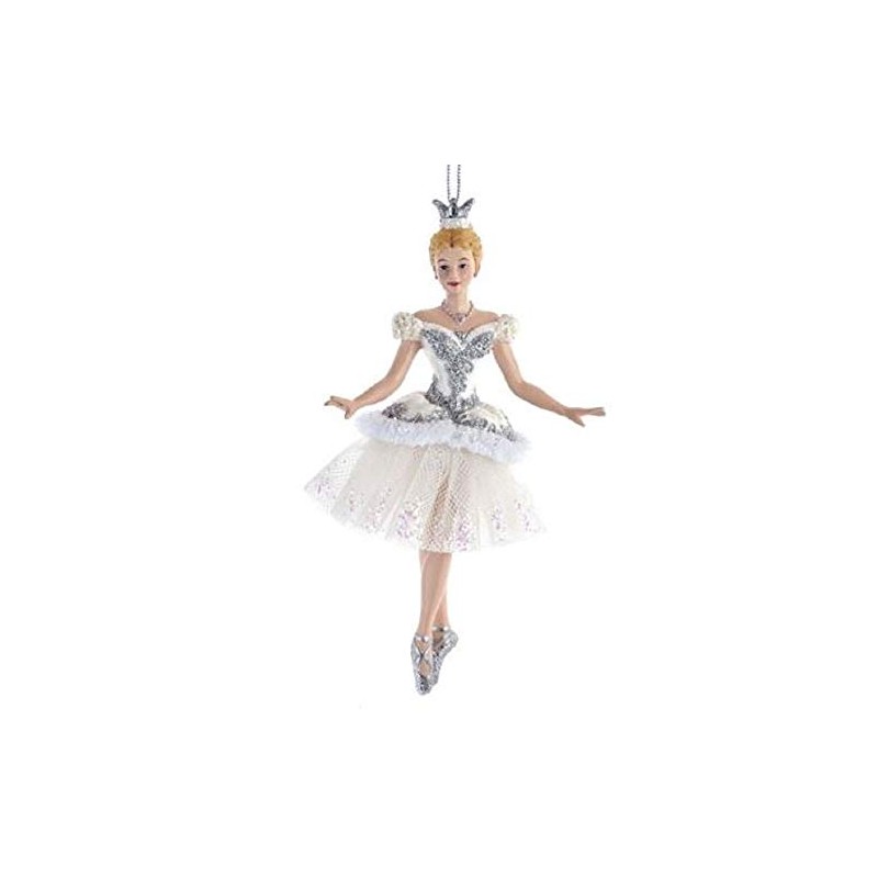 Kurt S. Adler Nutcracker Suite Snow Queen Ballerina Ornament E0425