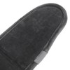 Uterus Warming Waist Belt Dark Gray Adjustable Thick Soft Plush