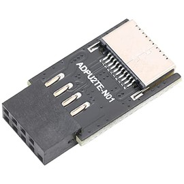 Cabezal de Panel Frontal USB 2.0 USB de 9 Pines a USB 2.0 Tipo E Adaptador Interno, USB 2.0 de 9 Pines a Tipo C Tipo Frontal E de 20 Pines