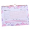 FUNOMOCYA Undated Habit Tracker English Planner Goal Tracker Calendar Journal