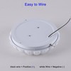 8inch RV LED Ceiling Light with Acrylic Lens and Switch,