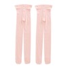 2 Pairs Girls' Ultra Soft Pro Dance Tights Ballet Transition