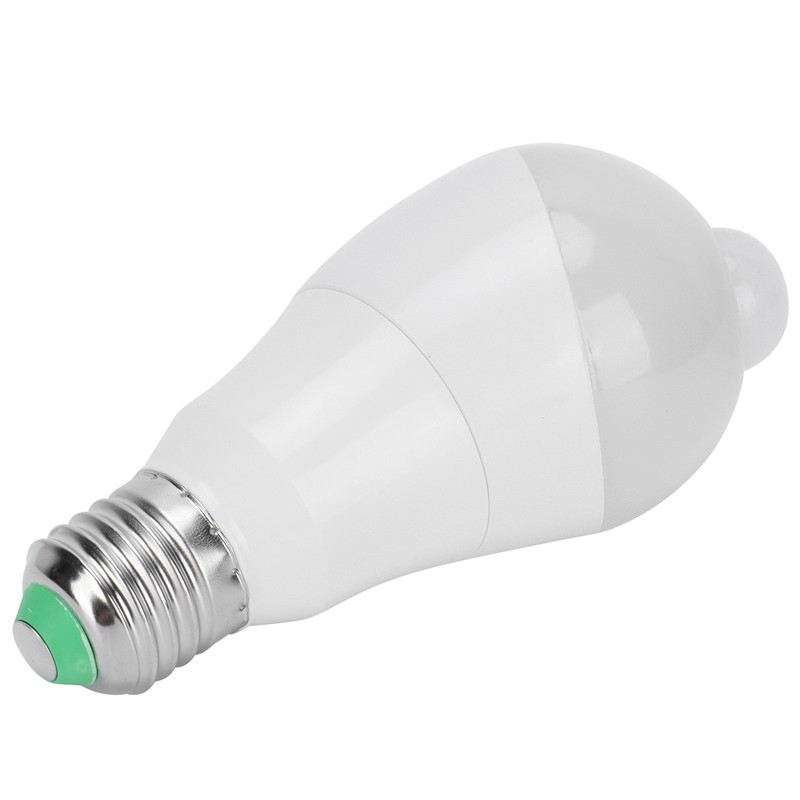 E27 Human Sensor Light Bulb 7W LED Induction Lamp for